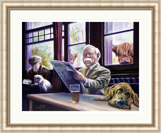 Colonel, Clyde and Two Coo's by Scott McGregor
