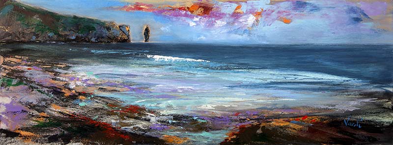 Workings of the Wind, Sandwood Bay by Arie Vardi
