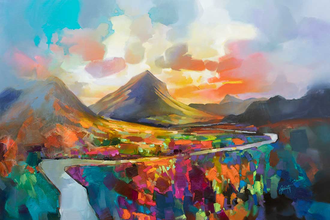 Cuillins Recursion (Limited Edition) by Scott Naismith