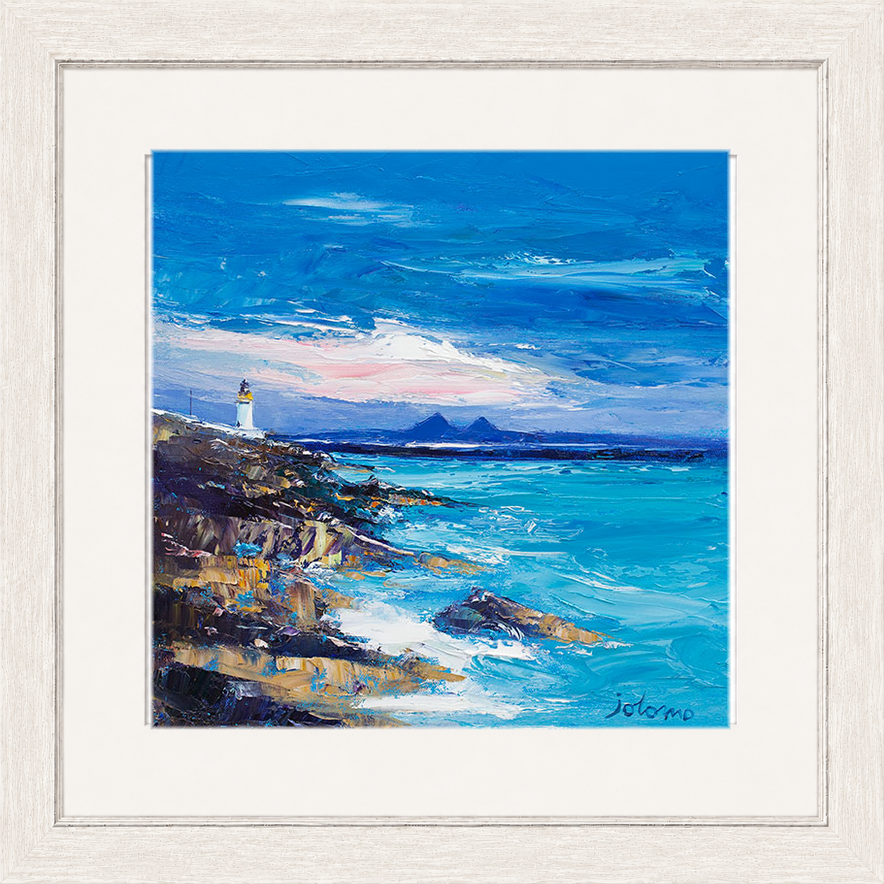 Dawnlight on Loch Indaal by John Lowrie Morrison (Jolomo)
