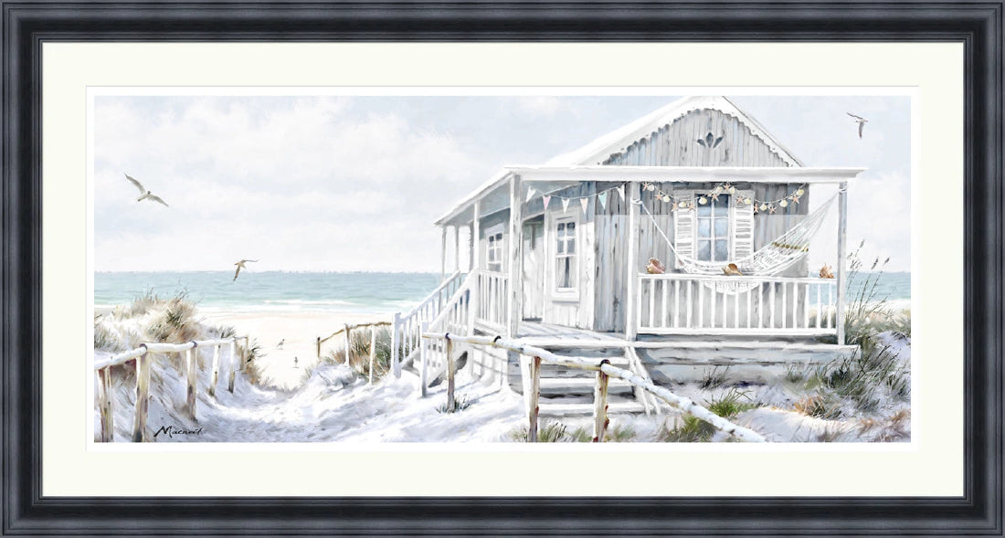 Beach Cabin by Richard Macneil