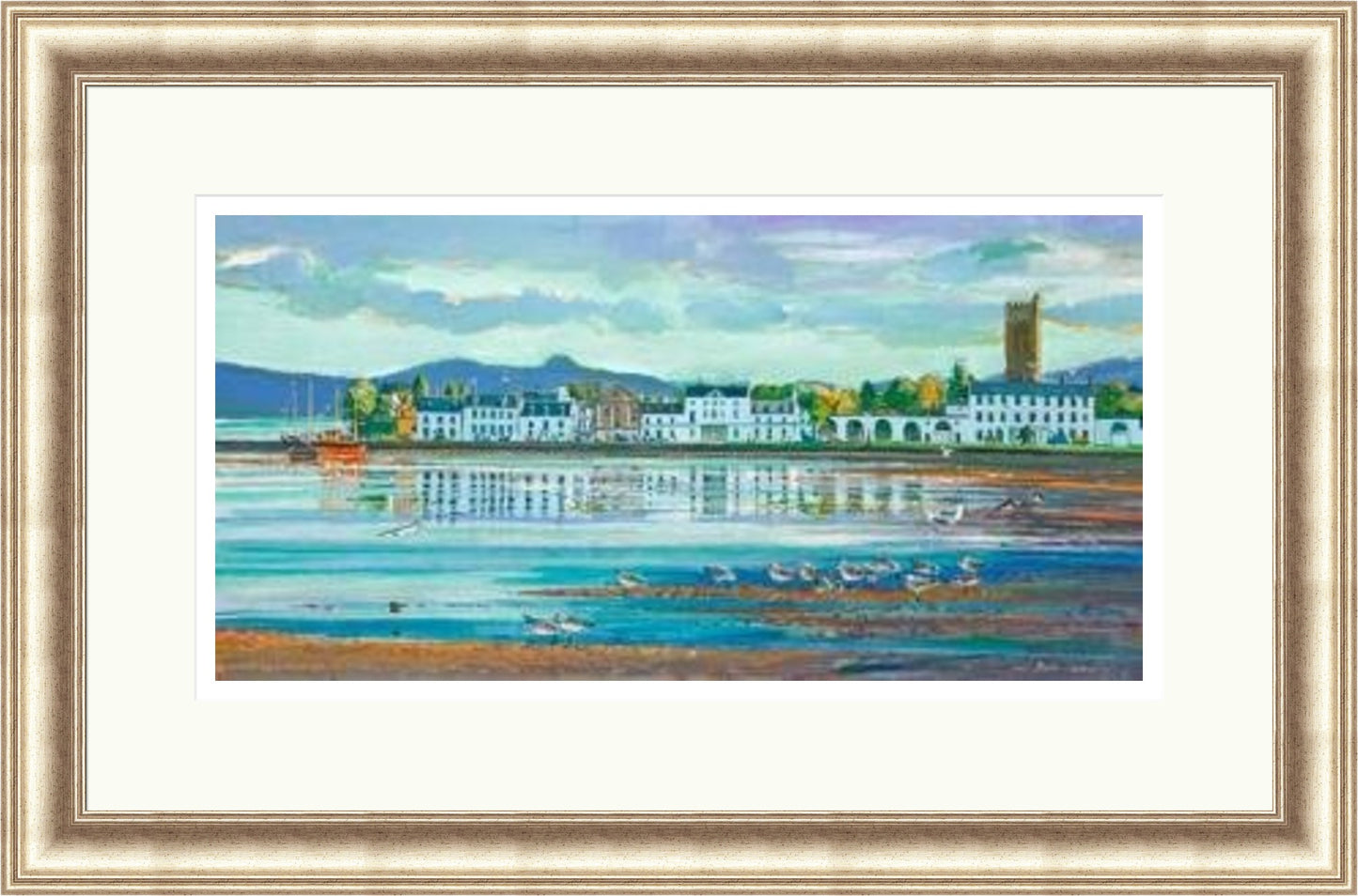 Reflections, Inveraray by Bob Lees