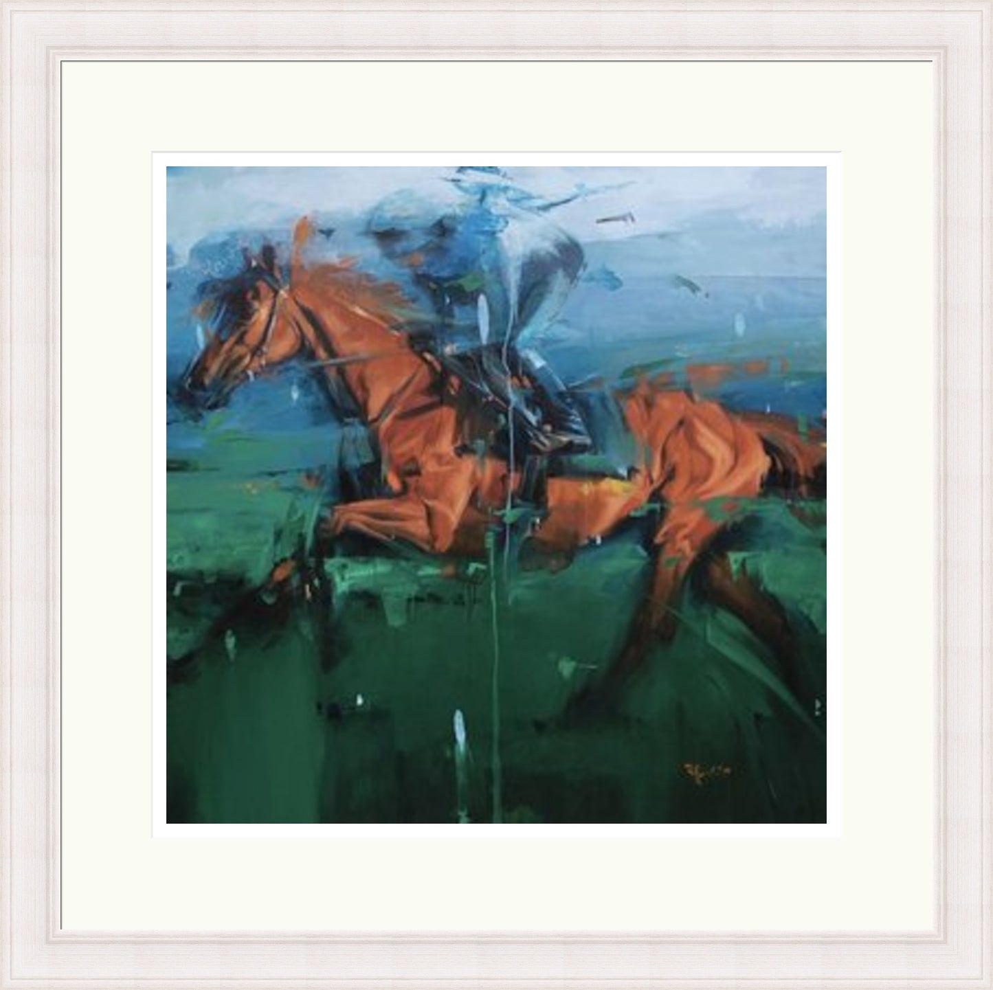 Race Horse by Frank Pretorious