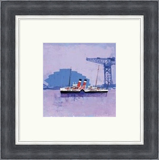 The Waverley on the Clyde by Colin Ruffell