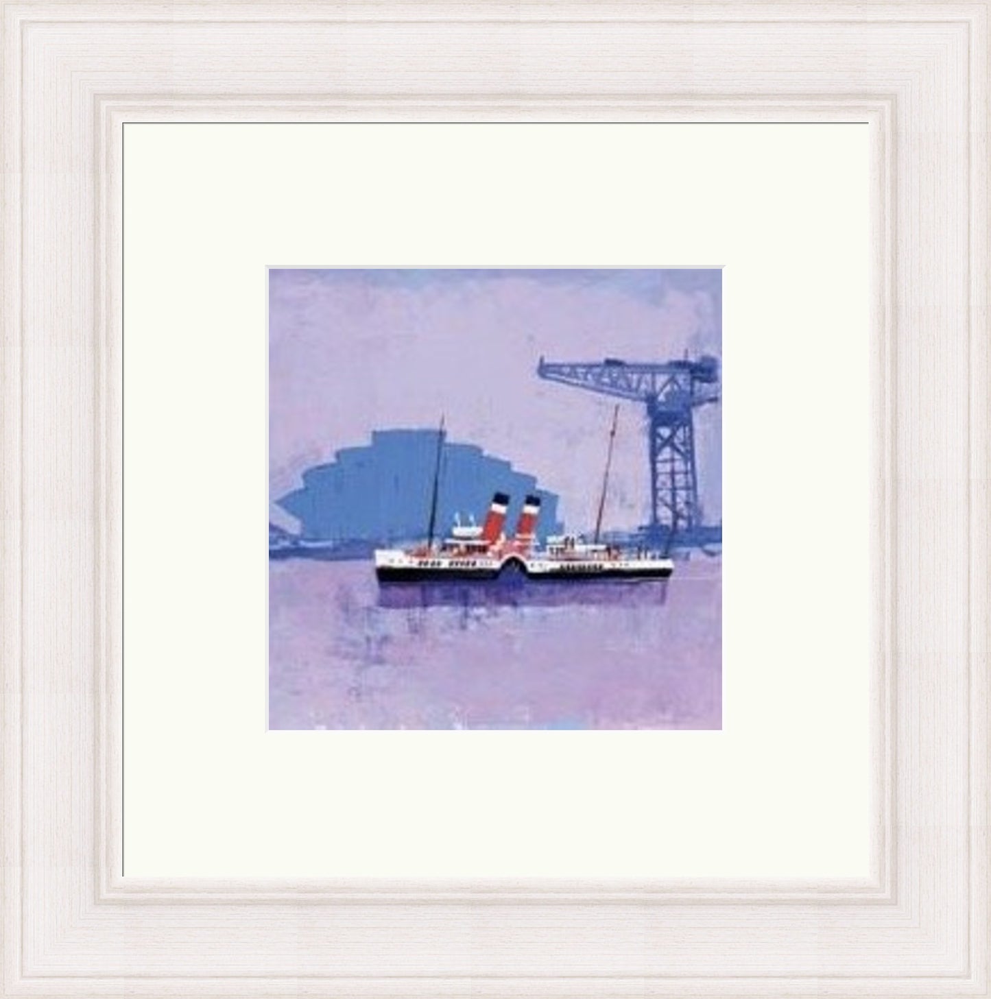 The Waverley on the Clyde by Colin Ruffell