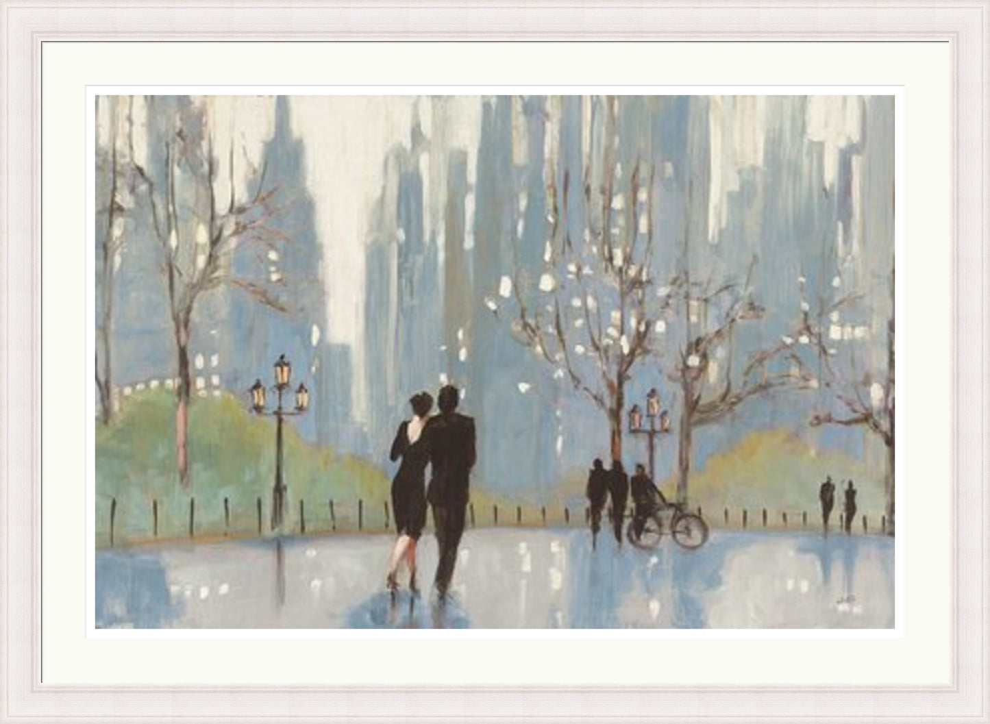 An Evening Out (Blue) by Julia Purinton