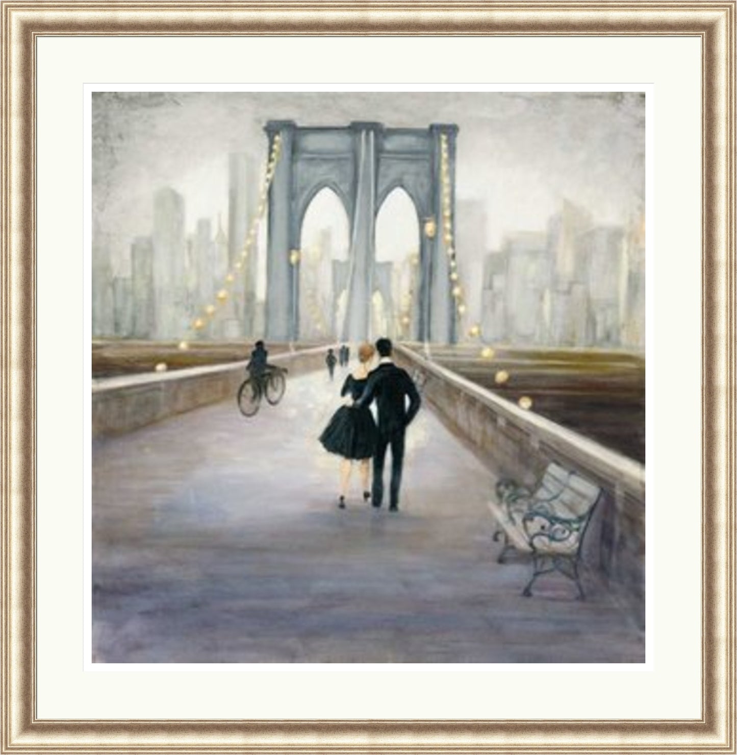 Bridge to NYC II by Julia Purinton
