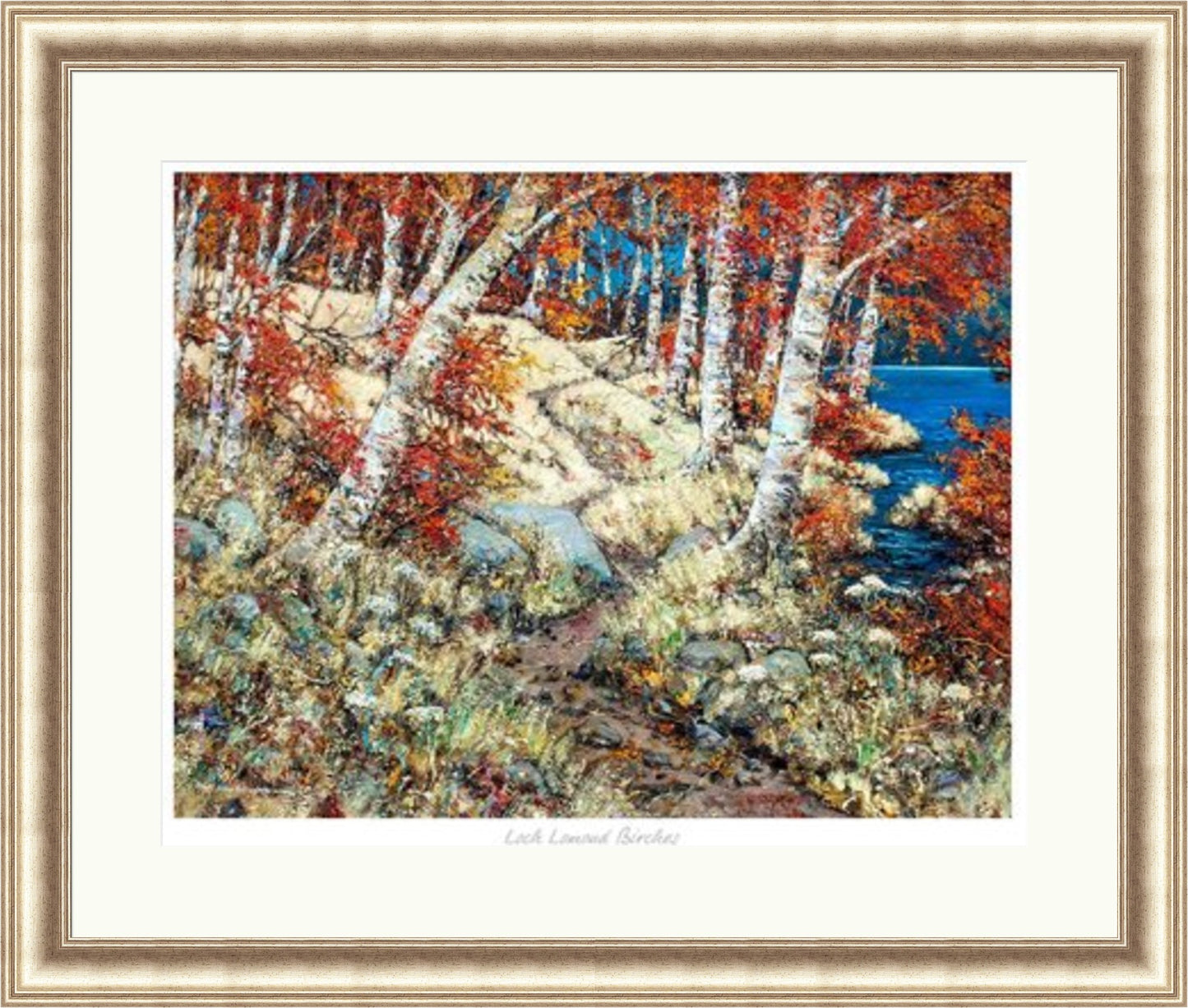 Loch Lomond Birches by John Bathgate