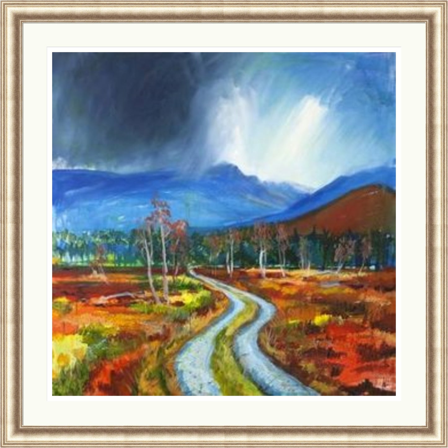 Drove Road to the Lairig Ghru by Ann Vastano