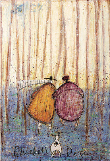 Bluebell Daze by Sam Toft framed sam toft wall art print - alternate product image 2