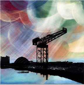 Finnieston Crane - Colourful - By Esther Cohen
