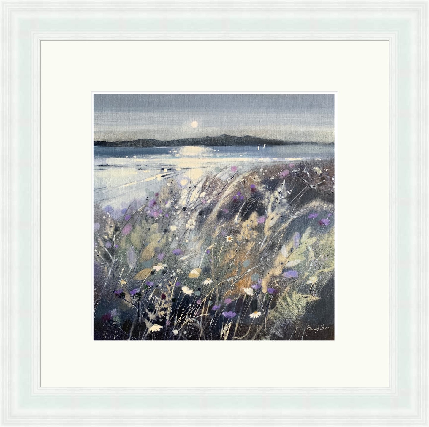 Summer Fields and Arran by Emma S Davis