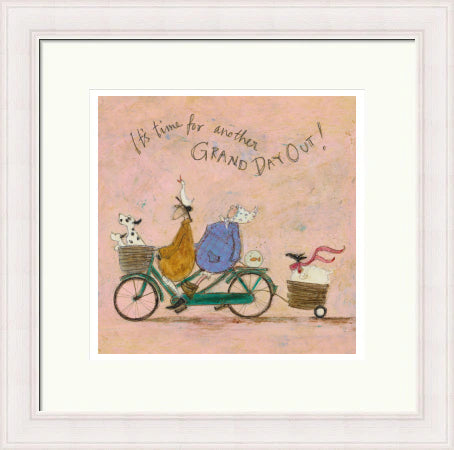 It's Time for Another Grand Day Out by Sam Toft framed sam toft wall art print - alternate product image 11