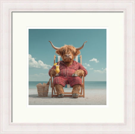Highland Summer Retreat by the Highland Cow Collective
