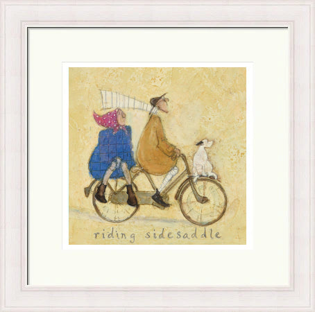 Riding Side Saddle by Sam Toft