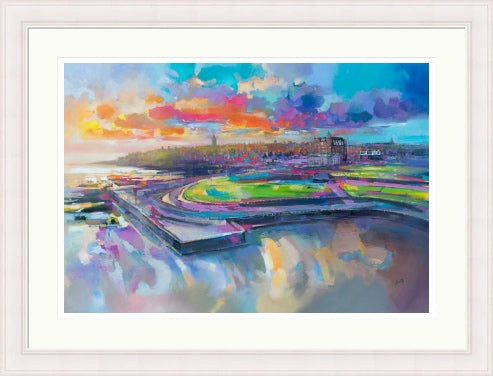 St Andrews Dawn Signed Limited Edition Art Print by Scott Naismith