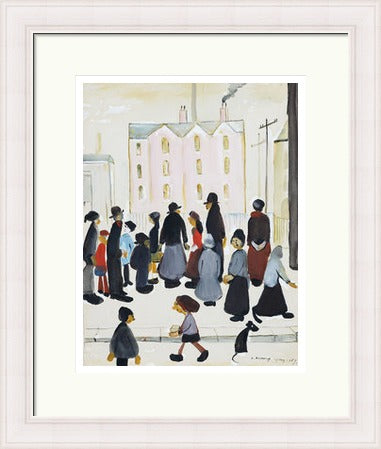 Group of People, 1959 by L S Lowry