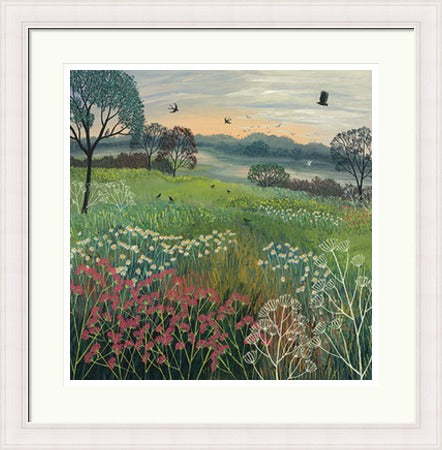 Summer's Eve by Jo Grundy framed wall art print - mounted product presentation image 13
