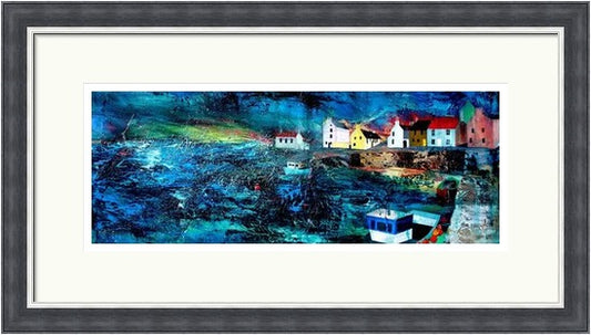 Buoys and Boats Signed Limited Edition by Fiona Matheson