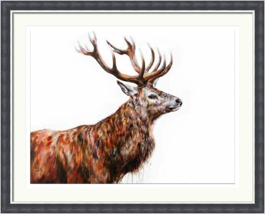 The Wild Rover Stag Art Print (Limited Edition) by Georgina McMaster