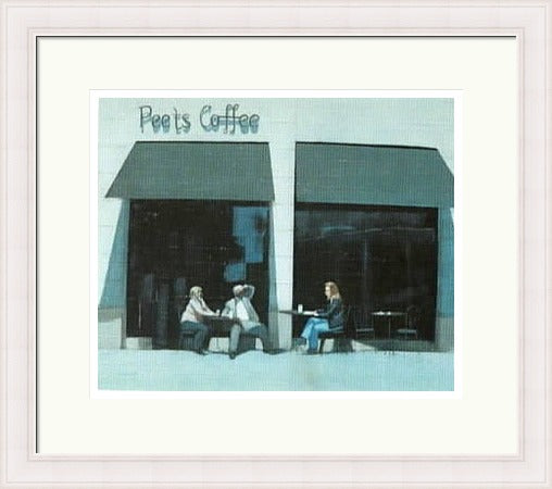 Last One - Coffee Break, Montanna Avenue (Limited Edition) by Peter Nardini