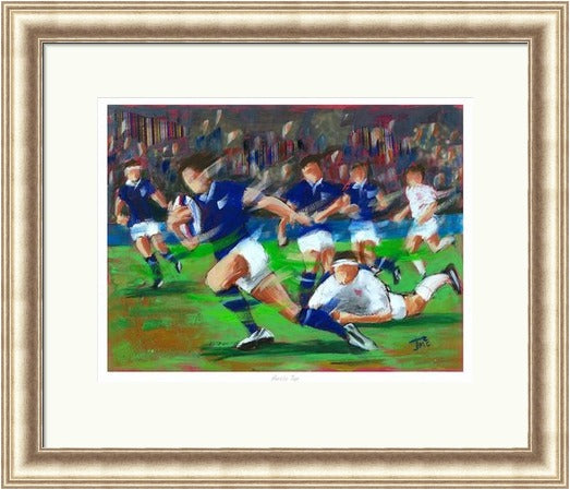 Ankle Tap Rugby by Janet McCrorie