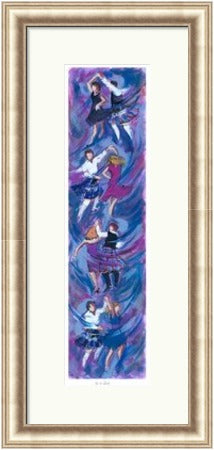 In a Spin Ceilidh Dancers by Janet McCrorie