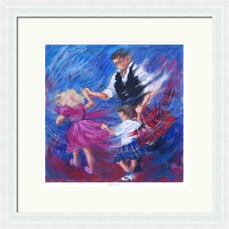 Family Fun Ceilidh Dancers by Janet McCrorie