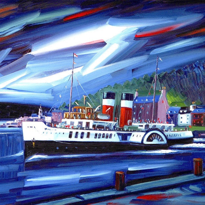 The Last Sea Going Paddle Steamer, The Waverley by Raymond Murray