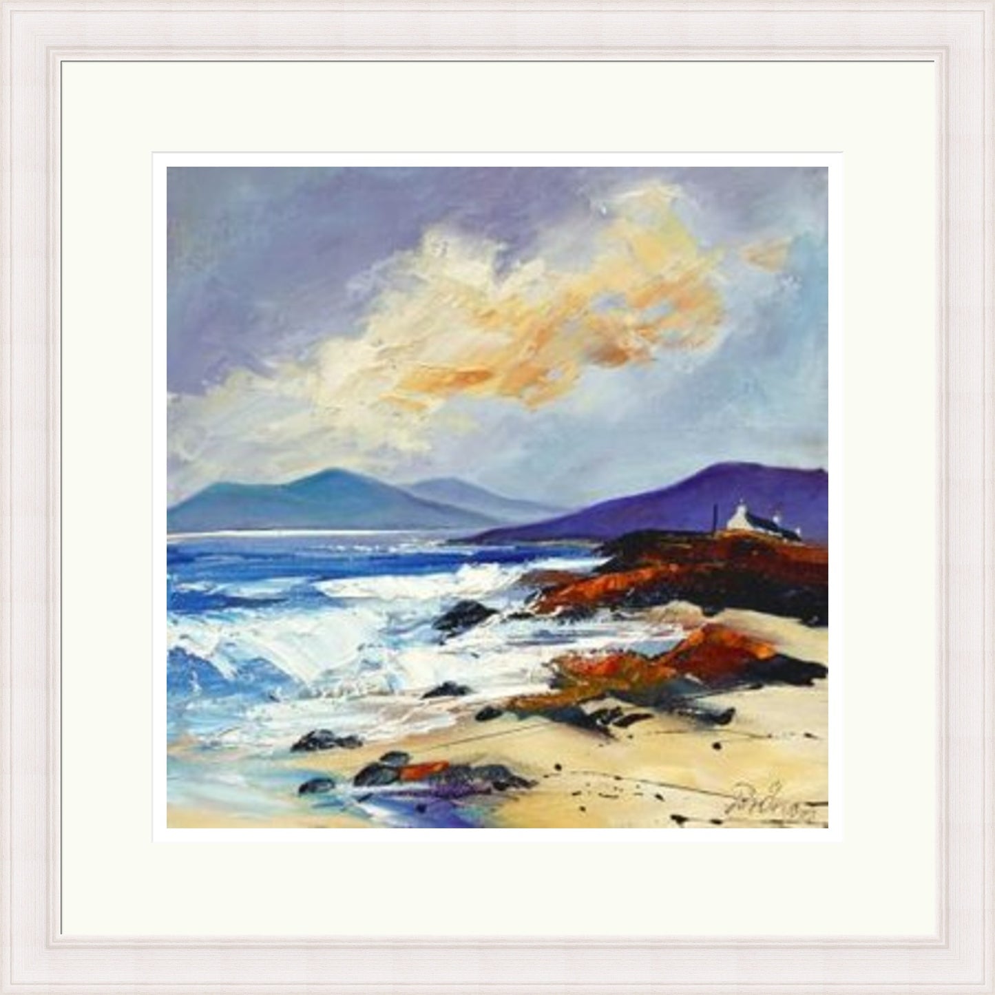 Roaring Surf, Evening Light by Dronma