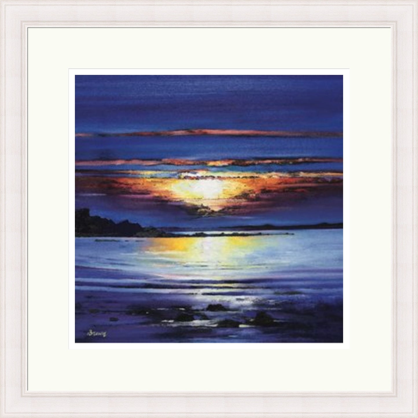 Midsummer Sunset (Signed Limited Edition) by Davy Brown