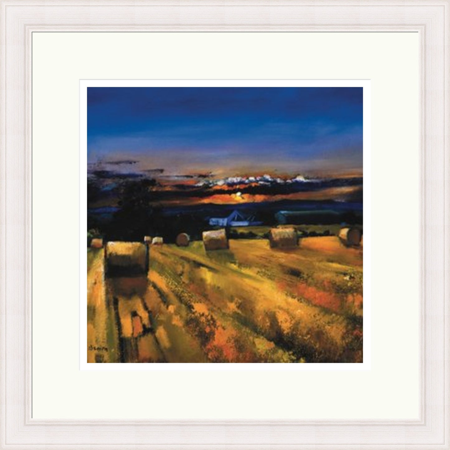 Harvest Sunset (Signed Limited Edition) by Davy Brown