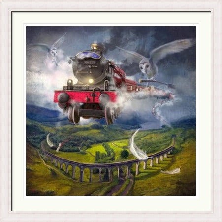 The Glenfinnan Express by Matylda Konecka