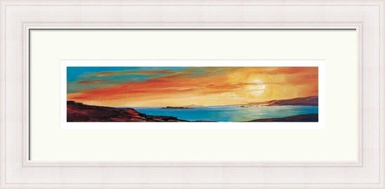 East Coast Scotland Sunset 2 by Ronnie Leckie
