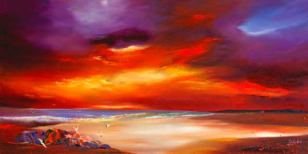 Fire in the Sky II (Limited Edition) by Lillias Blackie