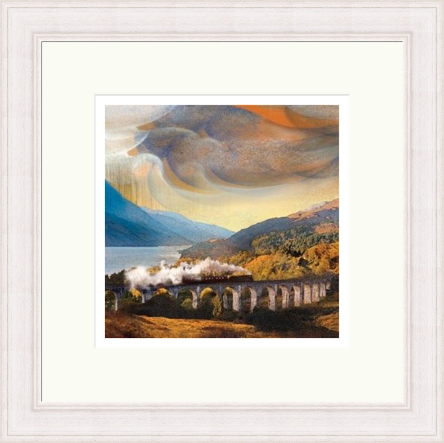 Steemin’ Up the Glenfinnan Viaduct by Esther Cohen