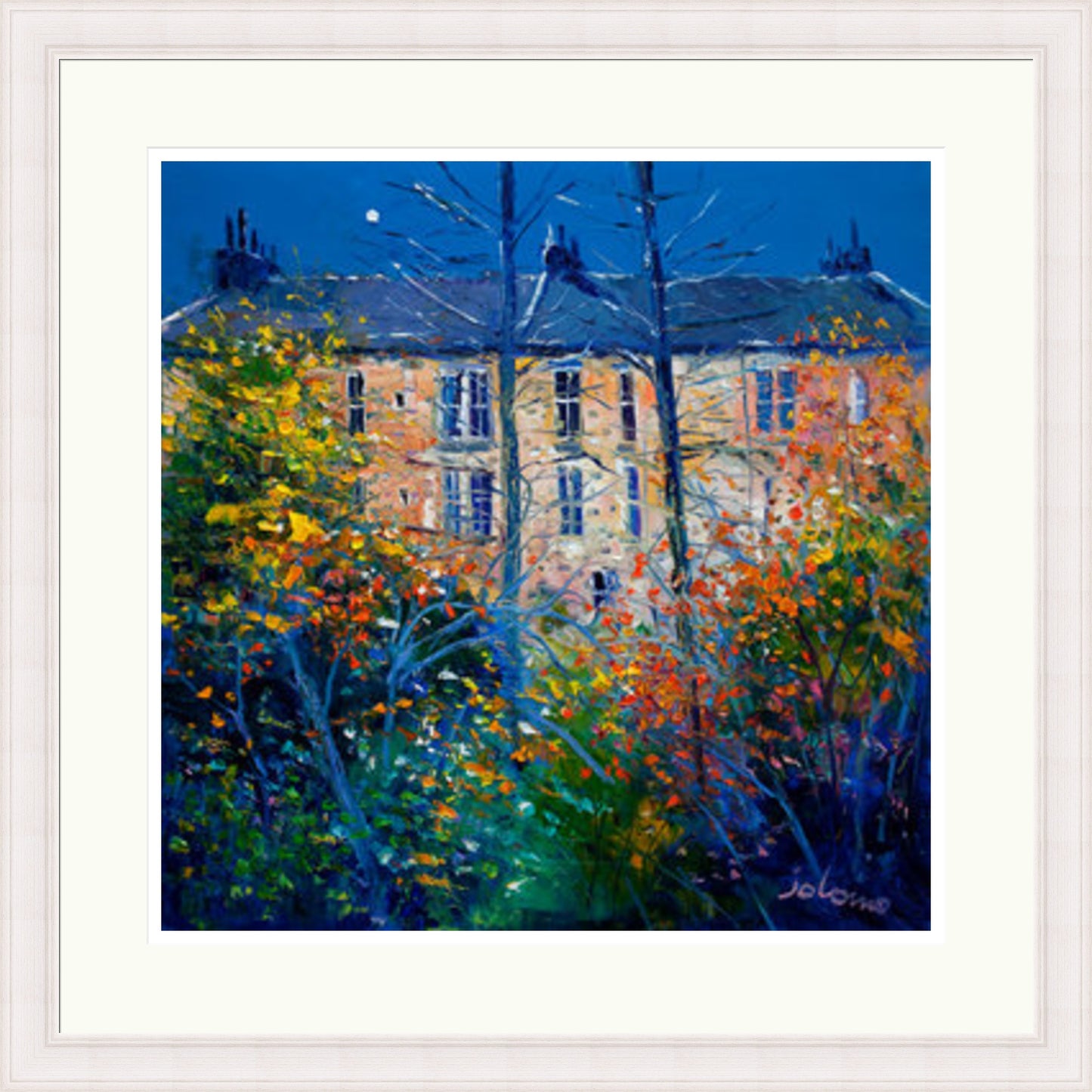 A Glasgow Tenement off Wilson Street by John Lowrie Morrison (Jolomo) Framed Art