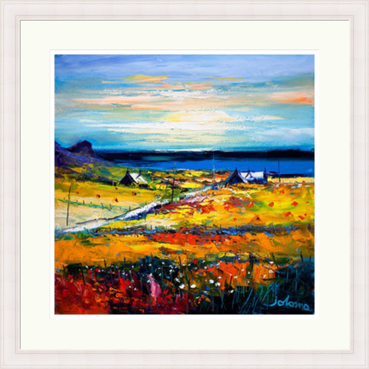 Autumn Light at Kilchattan, Isle of Colonsay by John Lowrie Morrison (Jolomo)