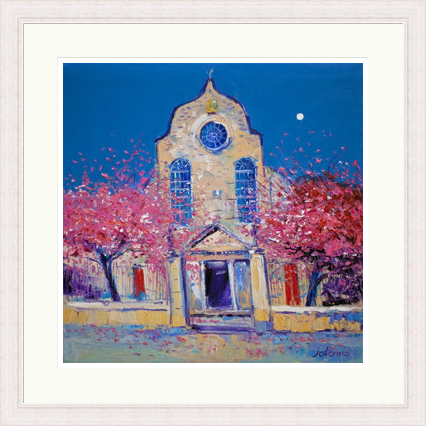 Spring Blossom, Canongate Kirk, Edinburgh by John Lowrie Morrison (Jolomo)