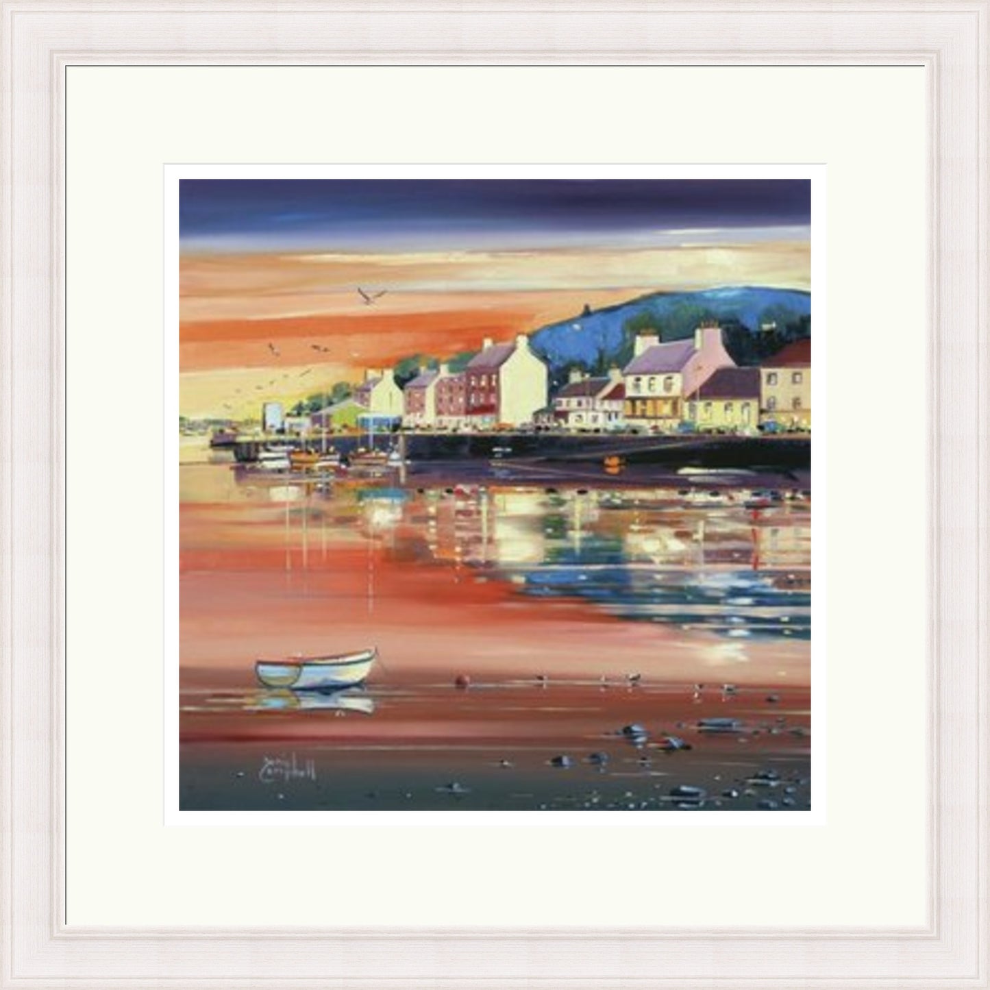 Day Closing Over Tarbert by Daniel Campbell