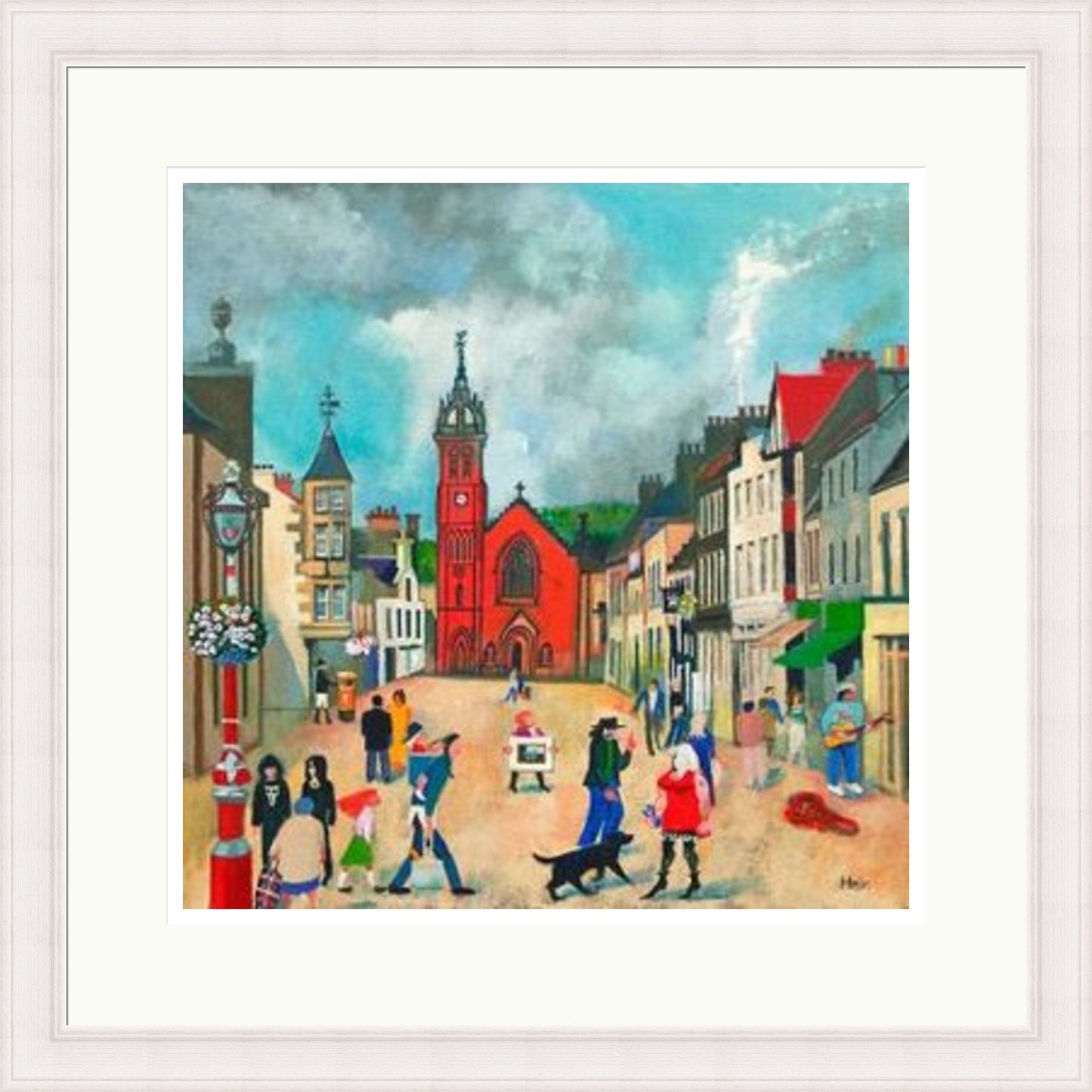 High Street Peebles by Rob Hain