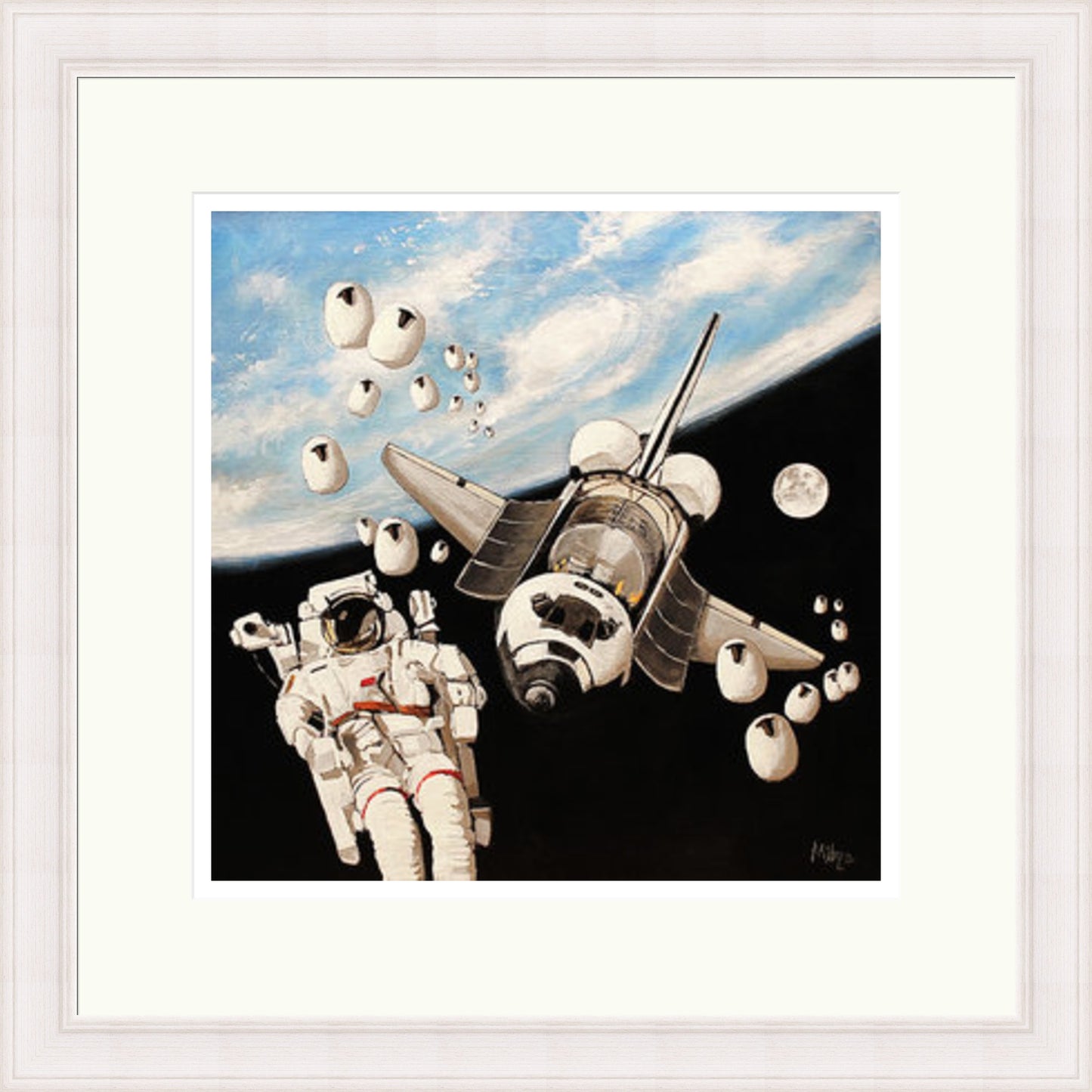 Space Walk by Stan Milne