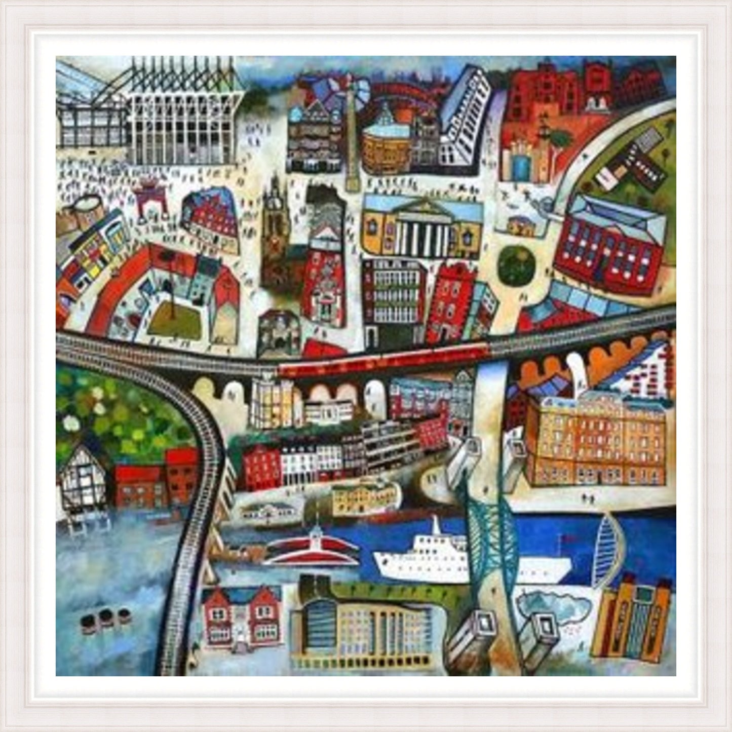 Welcome To Newcastle by Rob Hain