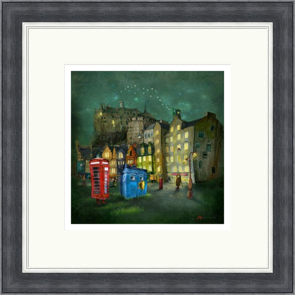 Strange Night at the Grassmarket by Matylda Konecka