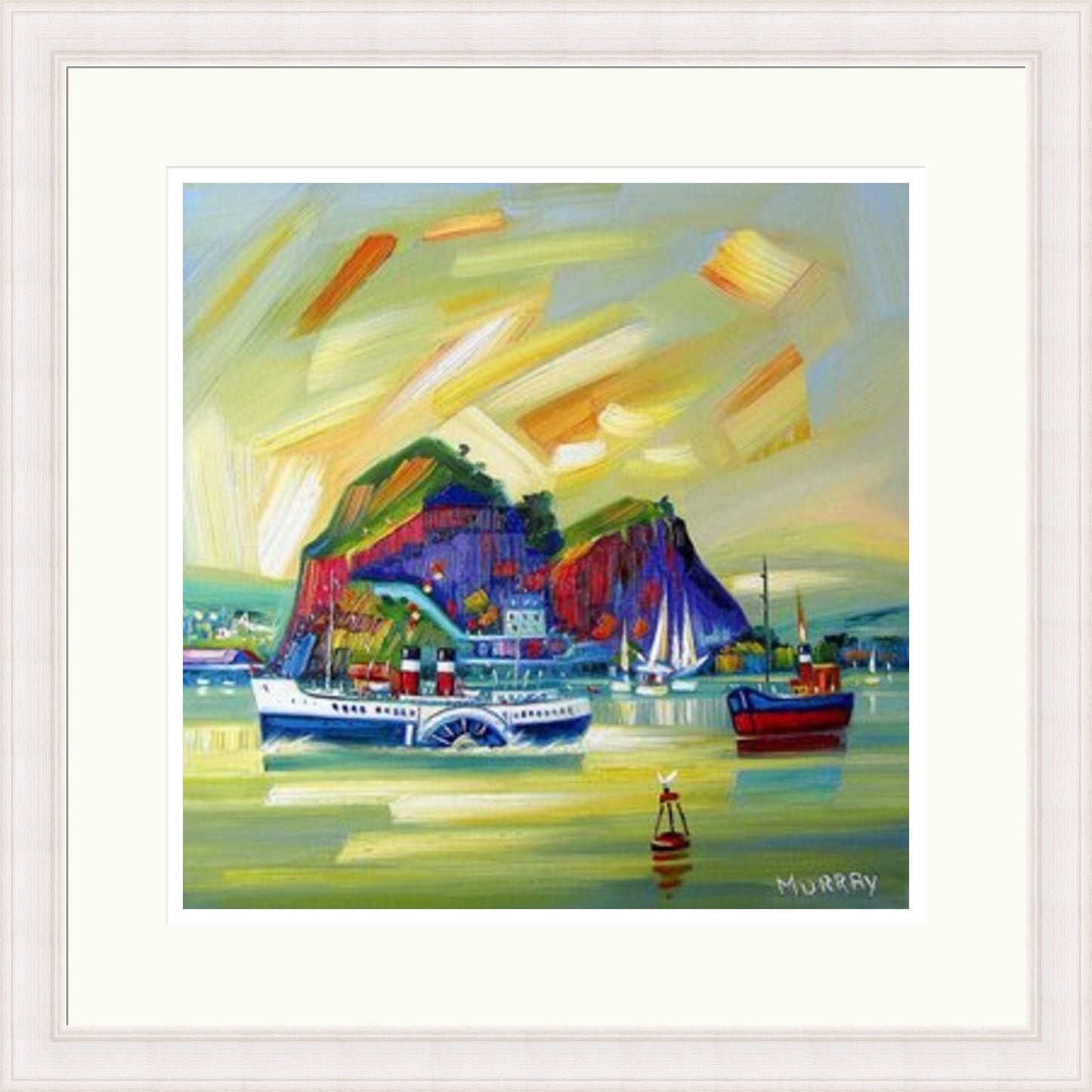 Dumbarton Rock by Raymond Murray