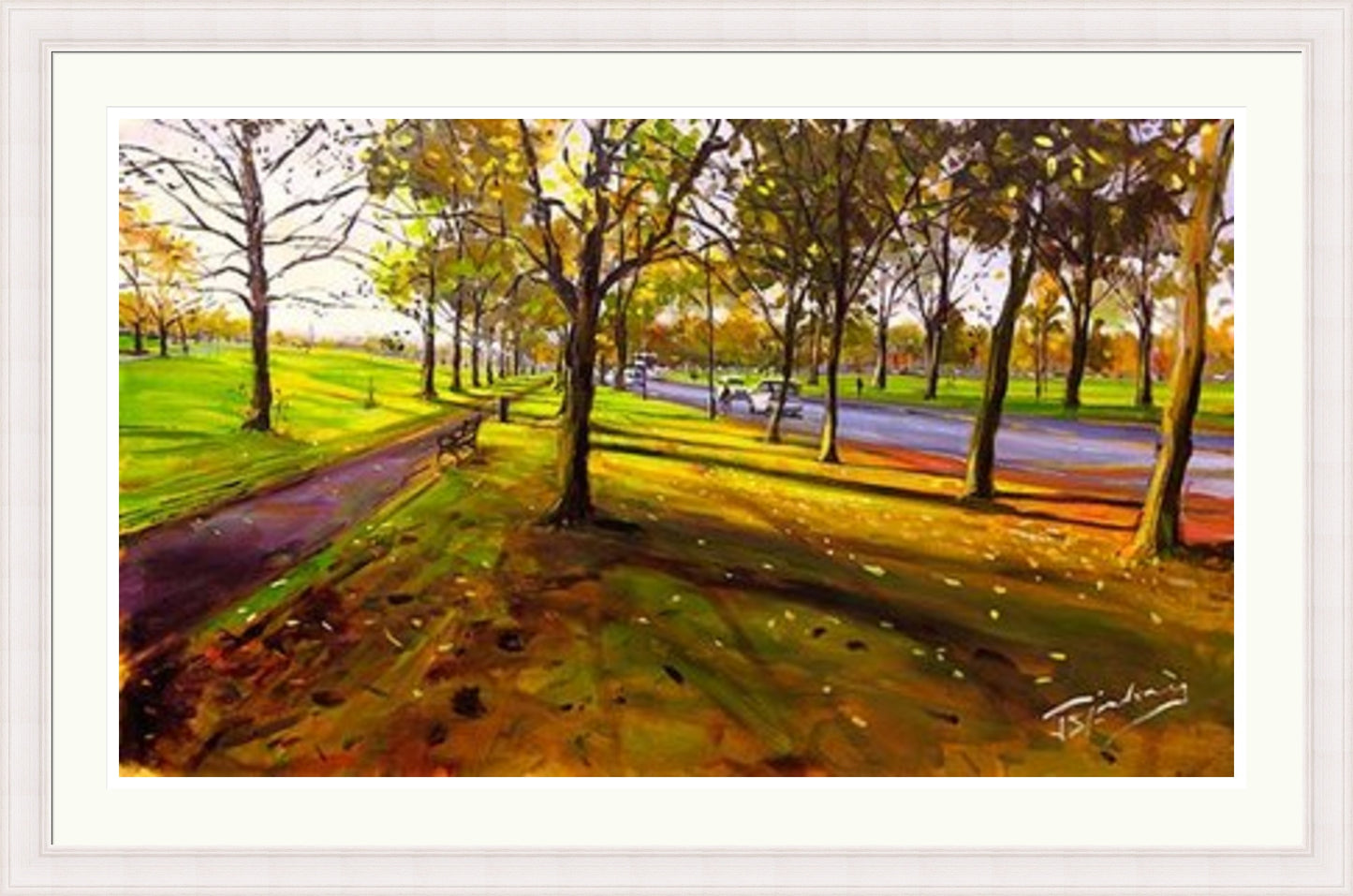 Autumn on the Meadows, Edinburgh by James Somerville Lindsay