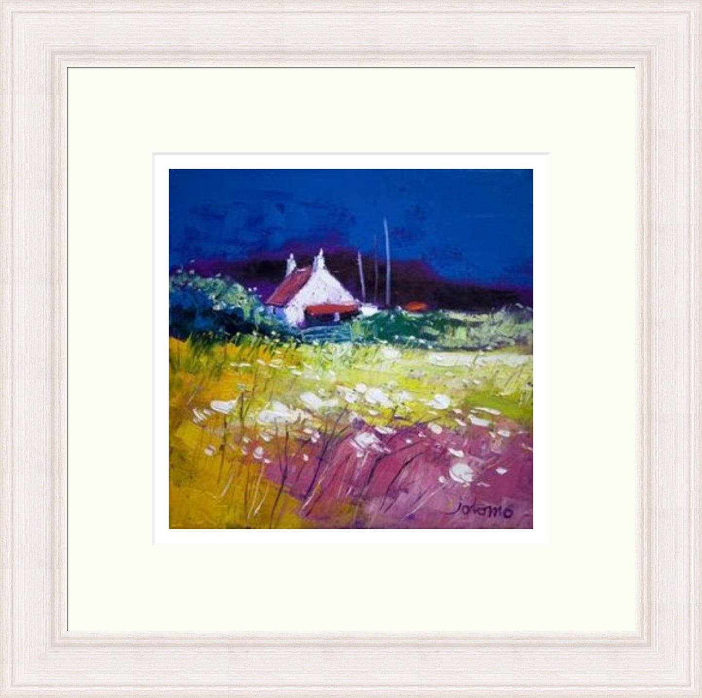 Autumn Gloaming, Isle of Gigha Signed Limited Edition by John Lowrie Morrison (Jolomo)