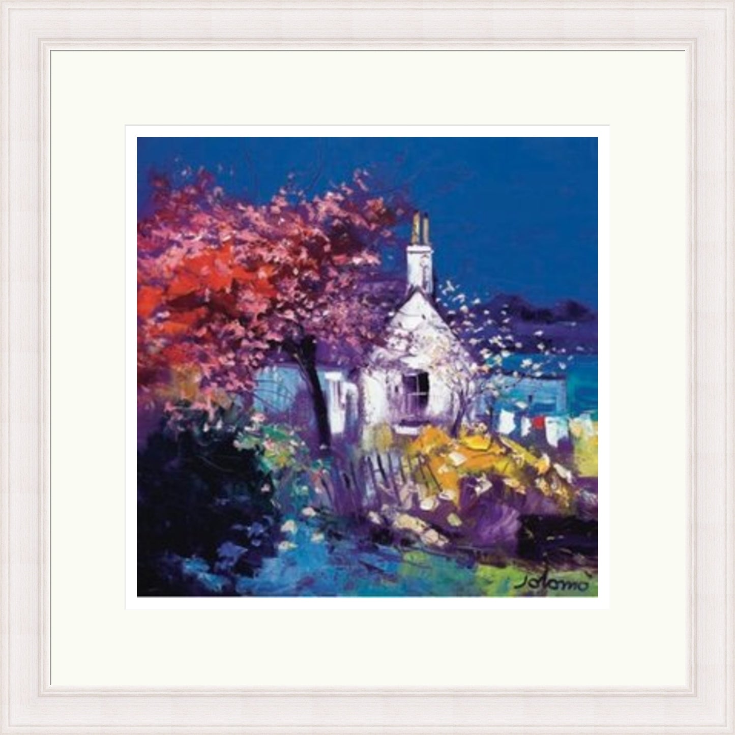 Spring at Crinan Signed Limited Edition by John Lowrie Morrison (Jolomo)