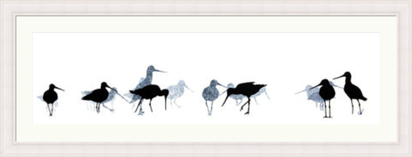 Godwits by Sandra Vick