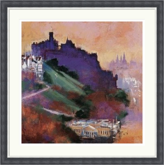 Edinburgh Castle (Signed Limited Edition) Art Print) by Colin Ruffell